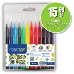 Super Save Marlin Fibre Tip Pens offer