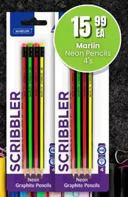 Super Save Marlin Neon Pencils offer