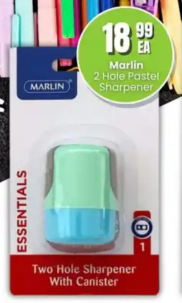 Super Save Marlin 2 Hole Pastel Sharpener offer