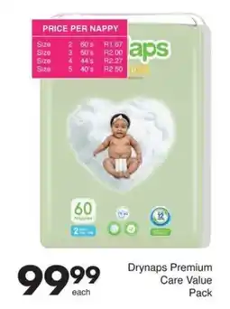 Save Drynaps Premium Care Value Pack offer