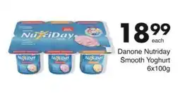 Save Danone Nutriday Smooth Yoghurt offer