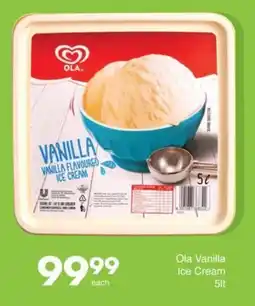 Save Ola Vanilla Ice Cream offer