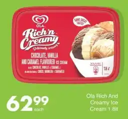 Save Ola Rich And Creamy Ice Cream offer