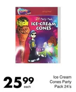 Save Ice Cream Cones Party Pack offer