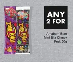Save Amabom Bom Mini Bitz Chewy Fruit offer