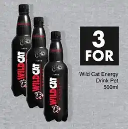 Save Wild Cat Energy Drink Pet offer