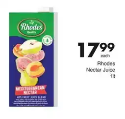 Save Rhodes Nectar Juice offer