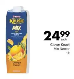 Save Clover Krush Mix Nectar offer