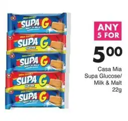 Save Casa Mia Supa Glucose/ Milk & Malt offer