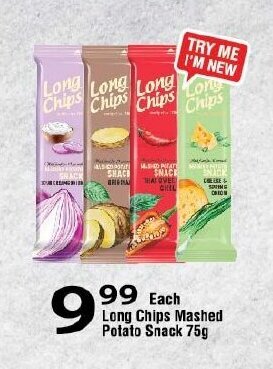 Long Chips Mashed Potato Snack 75g