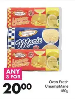 Save Oven Fresh Creams/ Marie offer
