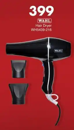 Save Hyper WAHL Hair Dryer offer