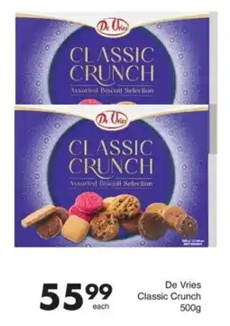 Save De Vries Classic Crunch offer