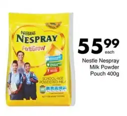 Save Nestle Nespray Milk Powder Pouch offer