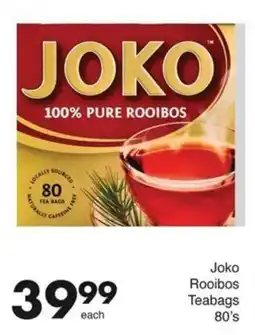 Save Joko Rooibos Teabags offer