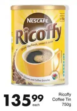 Save Nescafe Ricoffy Coffee Tin offer