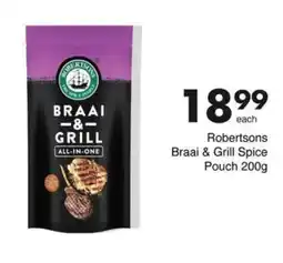 Save Robertsons Braai & Grill Spice Pouch offer