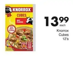 Save Knorrox Cubes offer