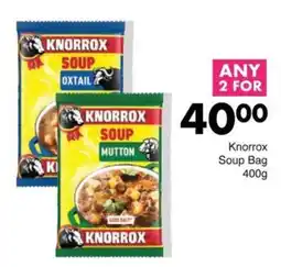 Save Knorrox Soup Bag offer