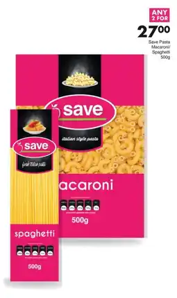 Save Save Pasta Macaroni/ Spaghetti offer