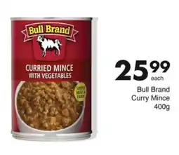 Save Bull Brand Curry Mince offer
