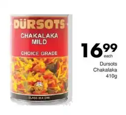 Save Dursots Chakalaka offer