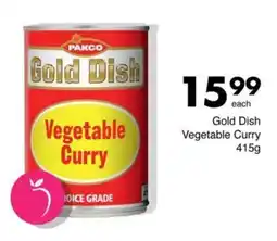 Save Gold Dish Vegetable Curry offer