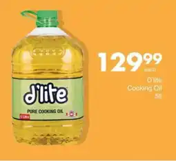 Save D'lite Cooking Oil offer