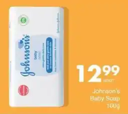 Save Johnson's Baby Soap offer