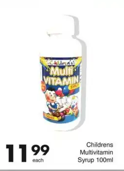 Save Childrens Multivitamin Syrup offer