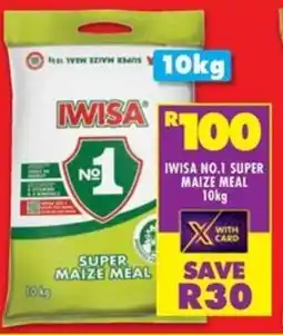 Shoprite Iwisa no.1 super maize meal offer