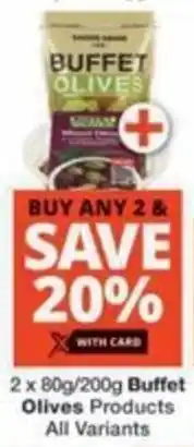 Checkers Hyper Buffet Olives Products All Variants offer