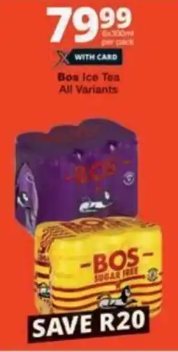 Checkers Hyper Bos Ice Tea All Variants offer