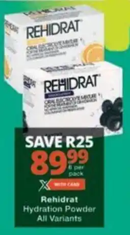 Checkers Hyper Rehidrat Hydration Powder All Variants offer