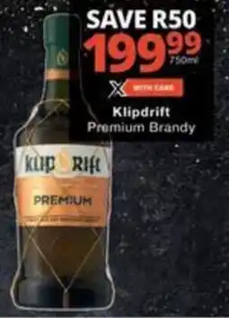 Checkers Hyper Klipdrift Premium Brandy offer