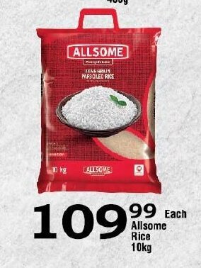Oxford Freshmarket Allsome Rice 10kg offer