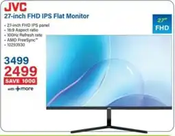 Incredible Connection JVC 27-inch FHD IPS Flat Monitor offer