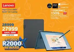 Incredible Connection Lenovo Yoga 7 2-in-1 AMD Ryzen AI 7 Laptop offer