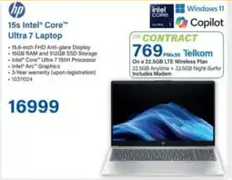 Incredible Connection HP 15s Intel Core Ultra 7 Laptop offer