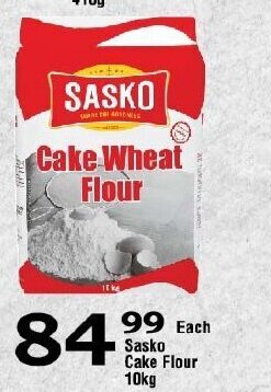 Oxford Freshmarket Sasko Cake Flour 10kg offer