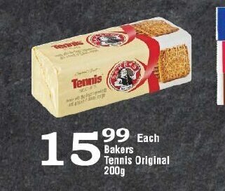 Oxford Freshmarket Bakers Tennis Original 200g offer