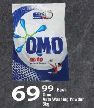 Oxford Freshmarket Omo Auto Washing Powder 3kg offer