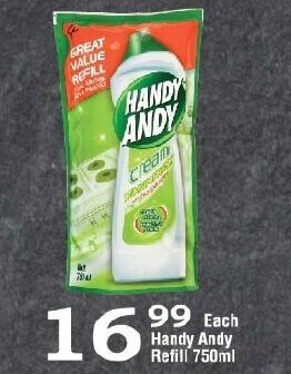 Oxford Freshmarket Handy Andy Refill 750ml offer