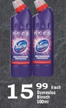 Oxford Freshmarket Domestos Bleach 500ml offer