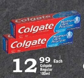 Oxford Freshmarket Colgate Regular 100ml offer