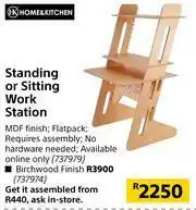 Builders Warehouse Home & Kitchen Standing Or Sitting Work Station offer