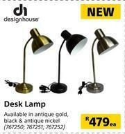 Builders Warehouse Design House Desk Lamp-Each offer
