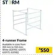 Builders Warehouse Storm 4 Runner Frame offer