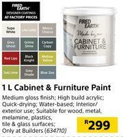Builders Warehouse Fired Earth 1L Cabinet & Furniture Paint offer