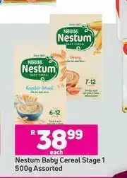 Game Nestle Nestum Baby Cereal Stage 1 Assorted-500g Each offer